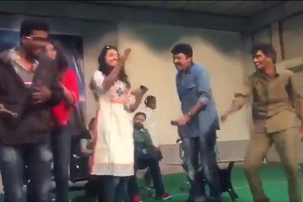 Rajasekhar Kills with His Signature Step with Daughter shivani