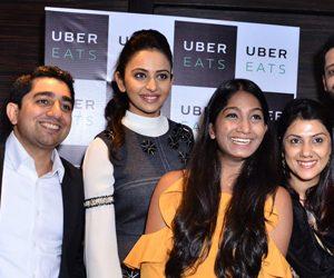 Rakul Preet Singh Lanches Uber Eats Event Photos