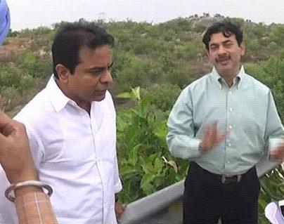 Telangana IT Secretary jayesh ranjan satire on KTR