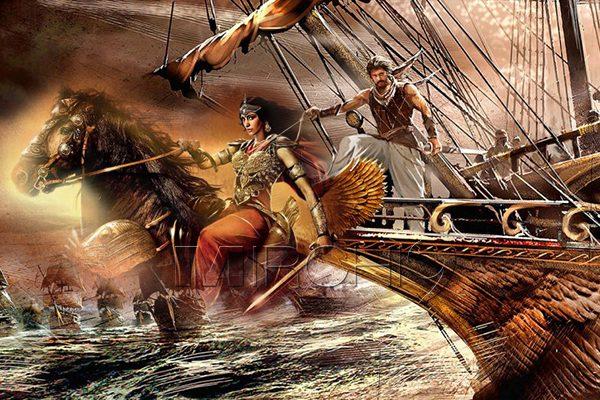 Unlike Baahubali, Sangamithra War Sequences in Water