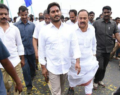 YS Jagan Padayatra Facing the Heat in Bastion