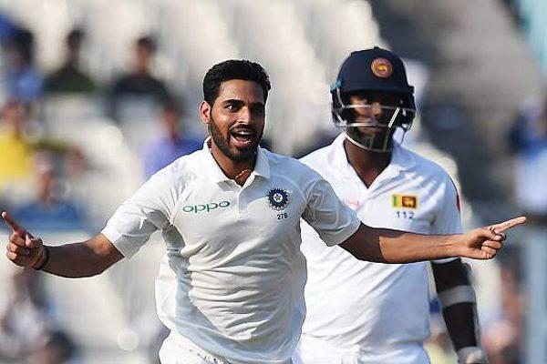 india Vs Srilanka Test Series - Bhuvneshwar Kumar