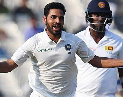 india Vs Srilanka Test Series - Bhuvneshwar Kumar