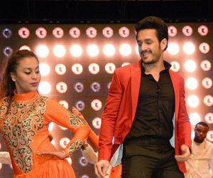 Akhil in USA promoting 'Hello' Photos