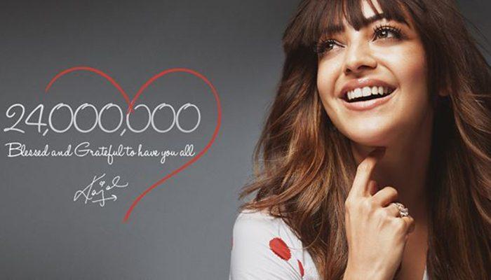 Kajal Aggarwal Facebook followers 24k Likes