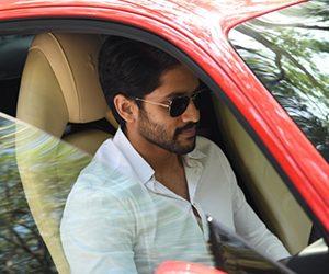 Naga Chaitanya at Hyderabad Supercar Show 2017
