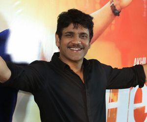 Nagarjuna - Hello Movie Press Meet Photos