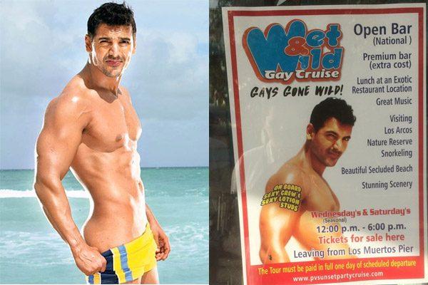 Popular Hero John Abraham on a Gay Cruise