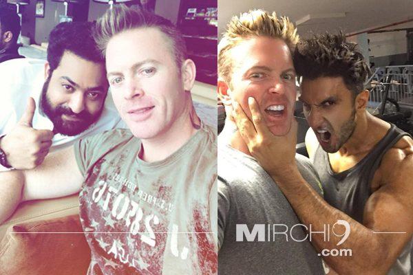 Ranveer Singh Trainer Lloyd Stevens for Jr NTR