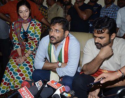 Sai Dharam Tej and BVS Ravi Indirect Talk About the Heroine Mehreen Kaur Pirzada