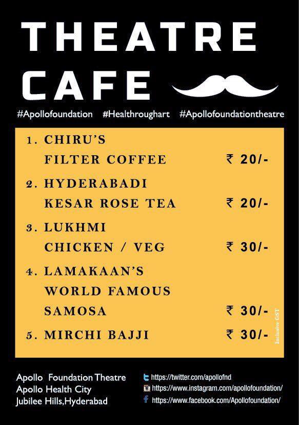 Chiru Filter coffee in Apollo Foundation
