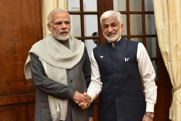 Vijay-sai-reddy-Meets-Narendra-Modi