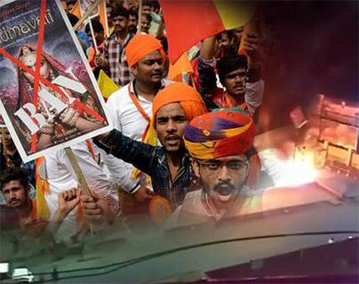 Ahmedabad malls vandalised - Padmaavat release