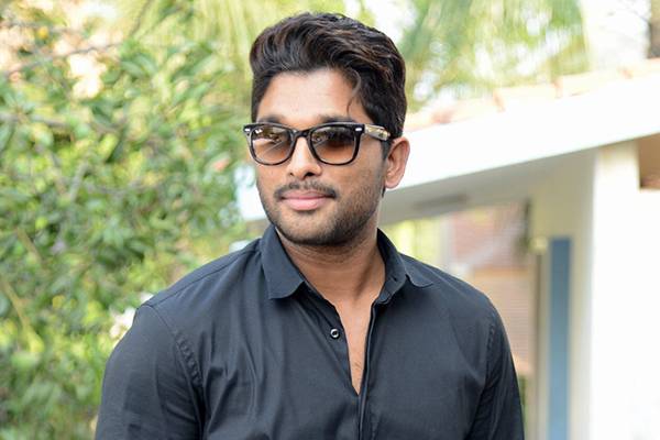 Allu Arjun Seriously Working on His Moves 