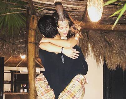 Amy Jackson - Hugging Boyfriend Goes Viral