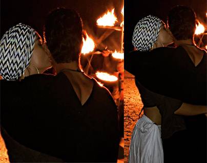 Amy Jackson Hugging - Kissing Faceless Boyfriend