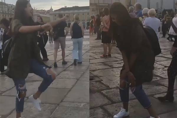 Anushka Sharma Street Dance with a Stranger