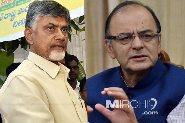 Arun Jaitley - Chandrababu Naidu