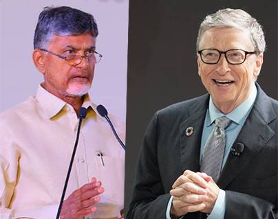 Bill Gates -Chandrababu Naidu