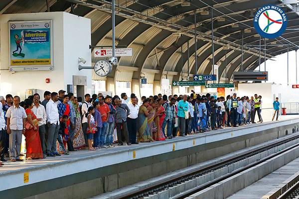 Center Sits on Hyderabad Metro Funds?