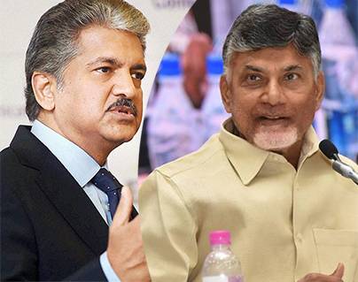 Chandrababu Naidu - Anand Mahindra