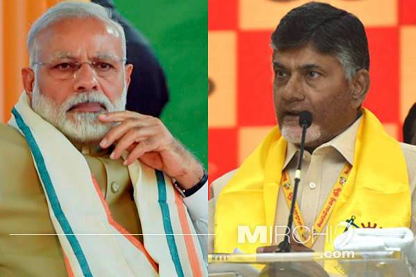 Chandrababu Naidu TDP - Narendra Modi BJP