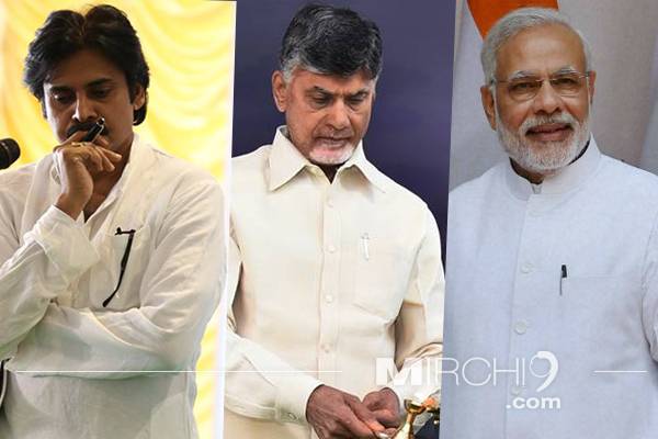 Chandrababu Naidu to Dump Narendra Modi for Pawan Kalyan
