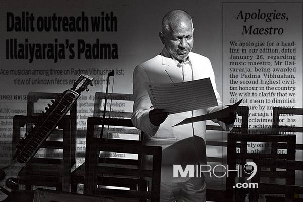 Indian Express apology to Maestro Ilaiyaraaja