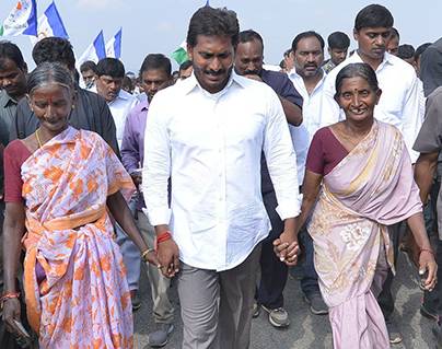 Jagan's Padayatra Enters the 50th Day