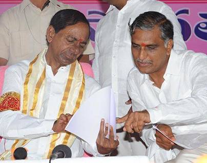 KCR - Harish Rao