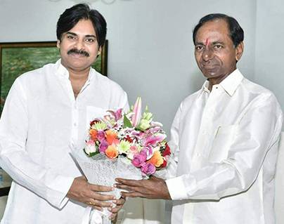 Pawan Kalyan - KCR