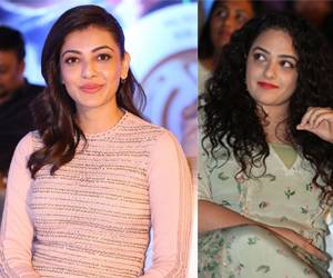 Kajal-Aggarwal,-Nithya-Menen-At-Awe-Pre-Release-Event-Stills-Photos