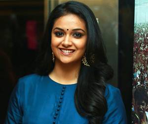 Keerthy Suresh at TSK Press Meet Photos