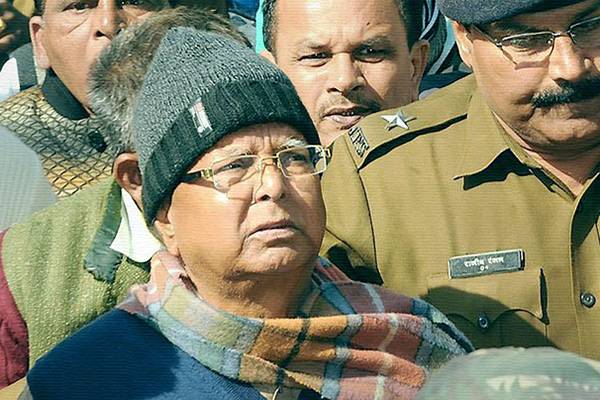 Lalu Prasad Yadav Gets 3.5 Years Jail Term