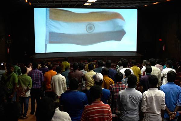 No More Standing up for National Anthem in Theaters