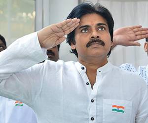 Pawan Kalyan JanaSena Republic Day Flag Hoisting
