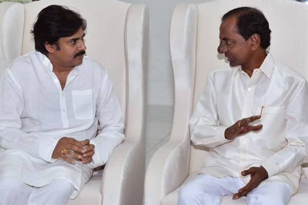 Pawan Kalyan KCR Meet