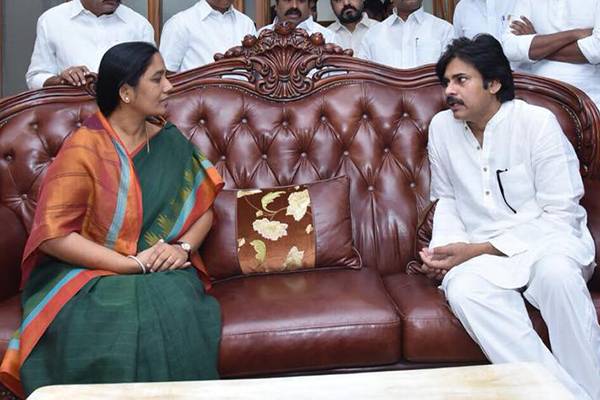 Pawan Kalyan - Paritala Sunitha-