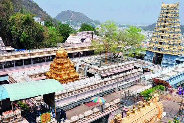 midnight puja at Vijayawada Kanaka Durga Temple