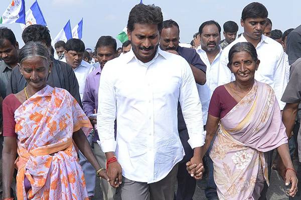Jagan's Padayatra Enters the 50th Day