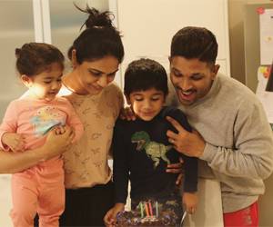 Allu-Arjun's-Son-Ayaan's-Birthday-Photos