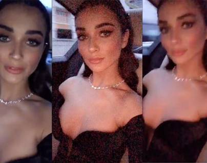 Amy-Jackson'--Hot-Show-in-the-Car