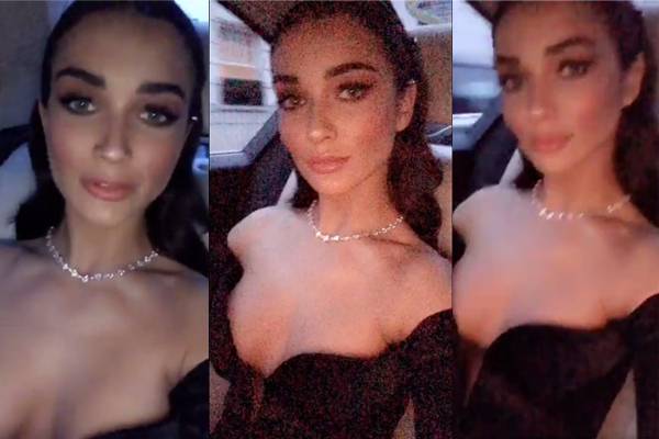 Amy-Jackson'-Hot-Show-in-the-Car