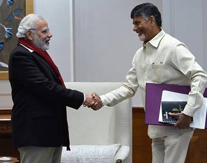 Chandrababu Naidu Rubs Narendra Modi on The Wrong Side