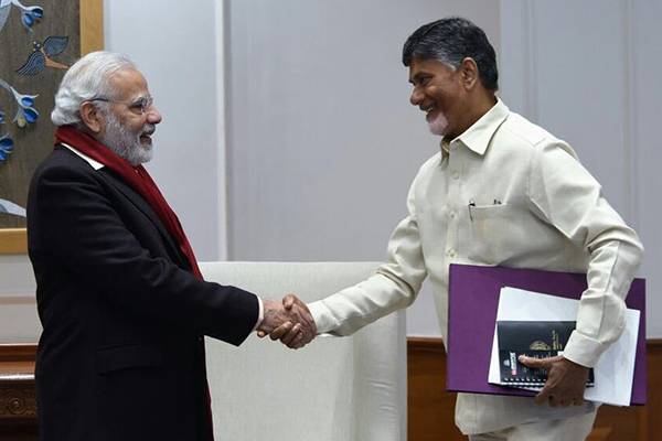 Chandrababu Naidu Rubs Narendra Modi on The Wrong Side