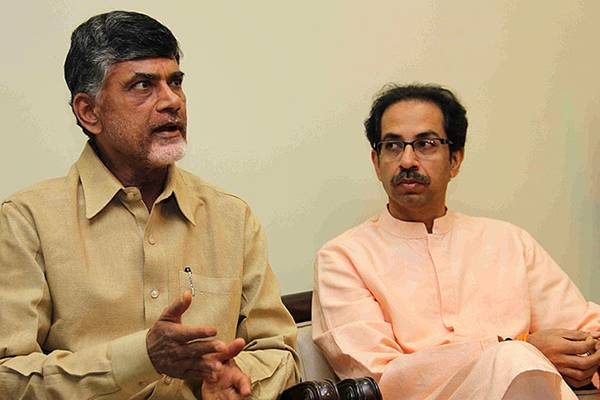 Chandrababu Naidu - Uddhav Thackeray