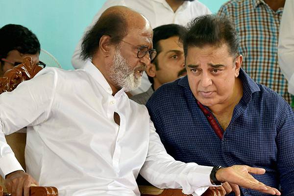 Kamal Haasan Follows Rajinikanth But Takes Jibe At Him