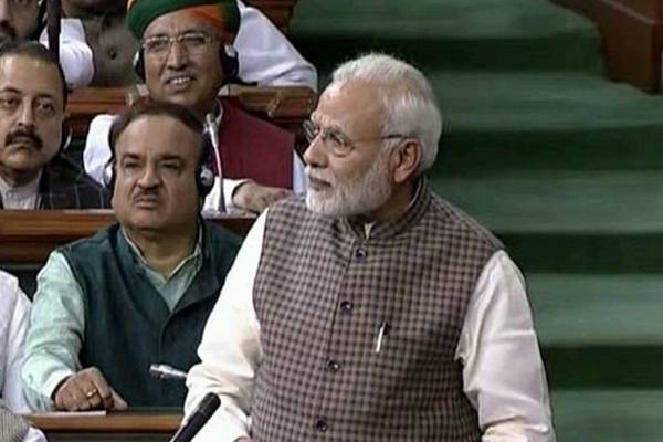 Narendra Modi blames Congress for Andhra Pradesh Division