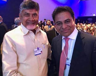 Only Chandrababu Naidu is Ahead of KTR