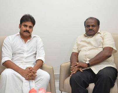 Pawan Kalyan - jds - kumaraswamy